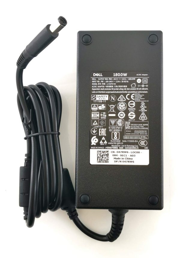 Original Dell 180w Power Supply AC Adaptor